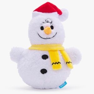 BARK YOU’RE A SNOWMAN CHARLIE BROWN PLUSH DOG TOY